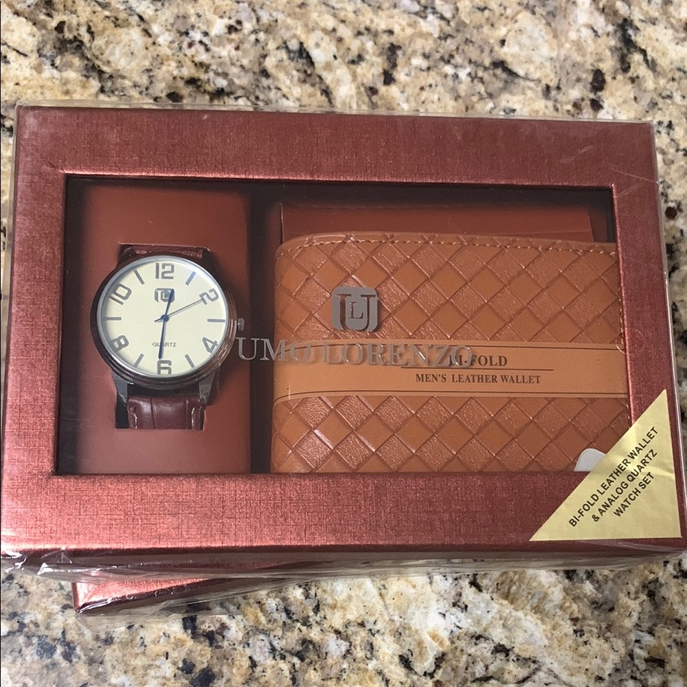 Lorenzo Brown Watch with Leather Strap